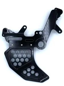 Ultra Bee Rear Dual Caliper Bracket and Rotor Guard-Gear’d Up