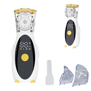 Portable Ultrasonic Humidifier, USB Rechargeable Air Purifier with Mask & Diffuser, Quiet Operation Design, Ideal for Home Office Use