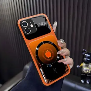 “God’s Plan” MagSafe phone case — neon cyberpunk faith magnetic cover for iPhone 11 — 975