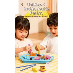 Children's Pudding Feeding Toy Jelly Strawberry Pudding Set Children's Pretend Play Set Girls' Toys