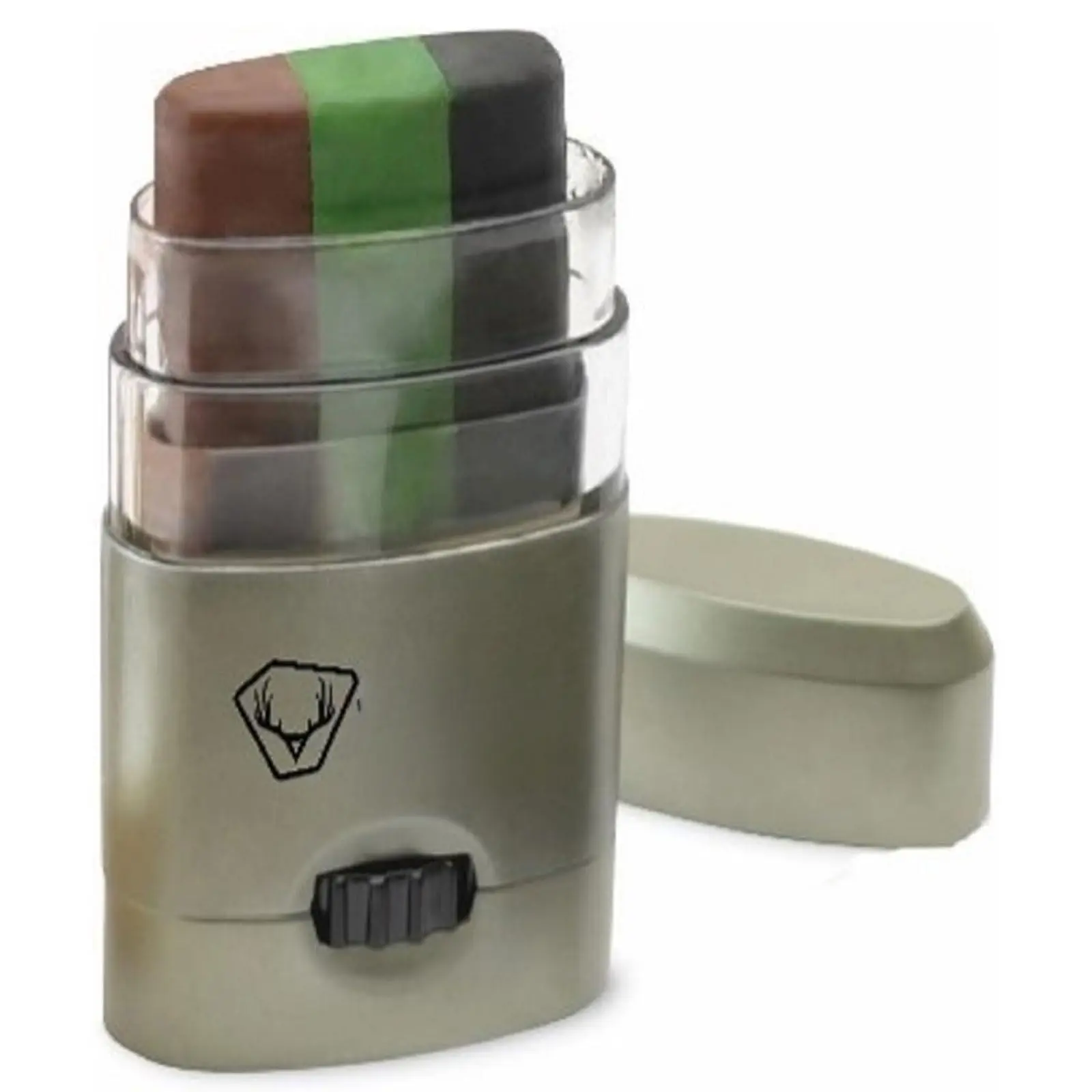 3-Color Camo Face Paint Stick - Compact, Long-Lasting and Mess-Free Concealment Makeup for Hunting & Tactical Operations, Cosmetic