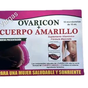 OVARICON +CUERPO +AMARILLO (10 Bebibles ) ovario-matriz-sistema reproductivo de la mujer ….womens supplements Supplement