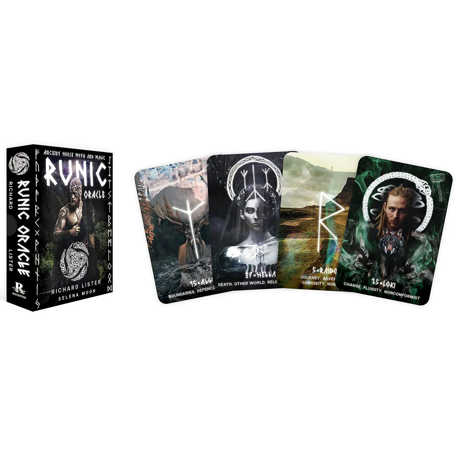 Runic Oracle Elder Futhark — Norse Oracle Deck 44 Cards