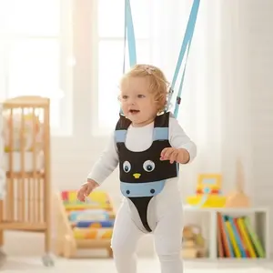 Baby Walking Harness, 1 Count Handheld Children's Walking Assistant, Toddler Walking Cart Safety Belt, Children's Walking Training Tool