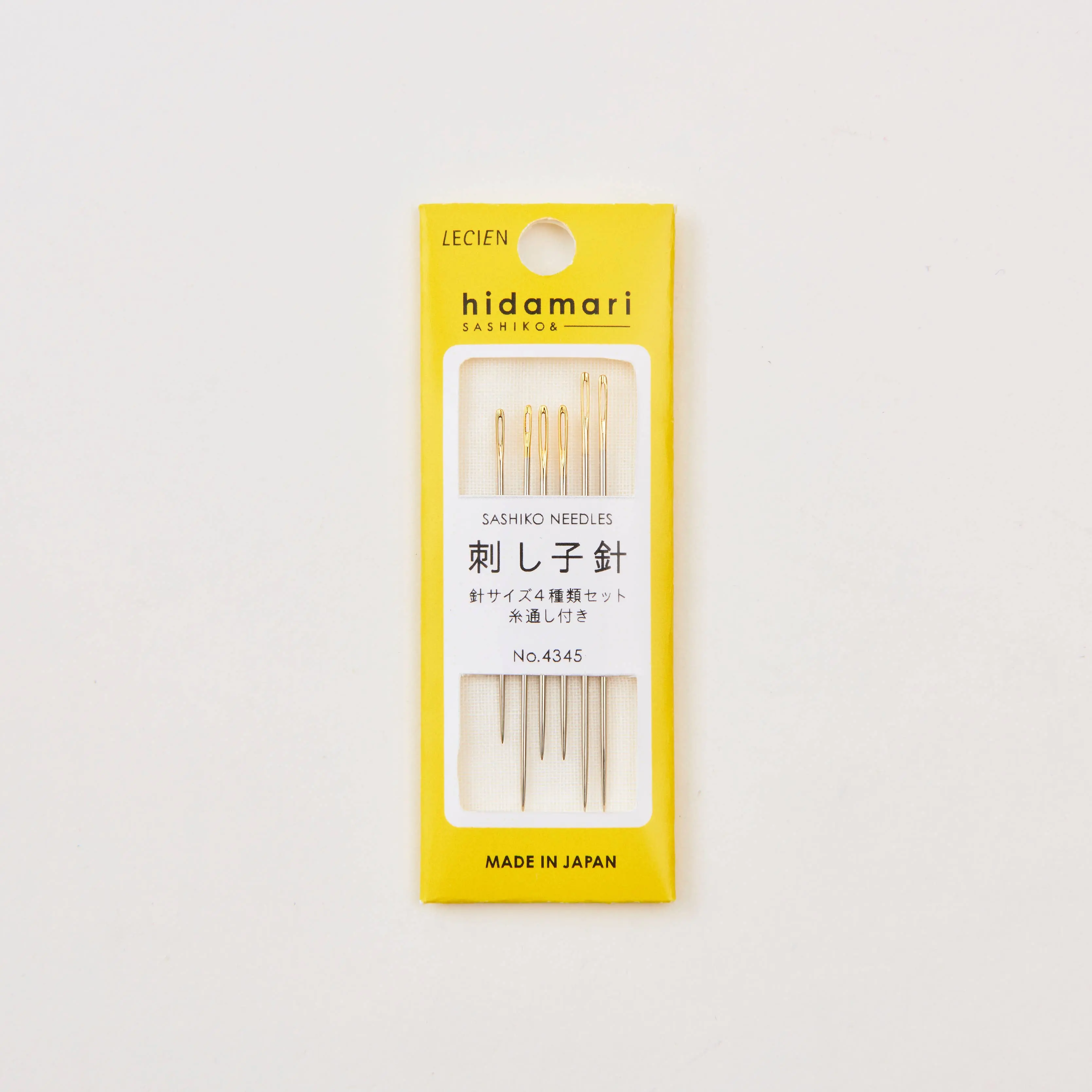 COSMO Hidamari Sashiko Assorted Needle Set (5 Packs)