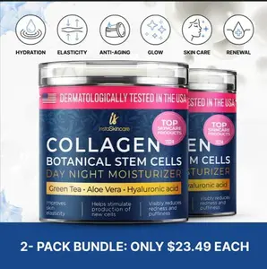 2-pack Collagen Retinol & Stem Cells Retinol Face Moisturizers Rejuvenating Skin Power Cream Radiant Comfort Hydrate Hydrating Moisture InstaSkinCare