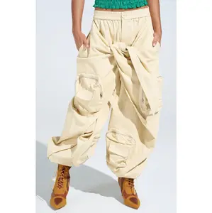 DO THE MOST TIE FRONT PANT