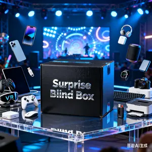 Surprise Blind Box Tech Mystery Package – Unbox a random Laptop, wireless earphones,Charger, Mechanical Keyboard & 3C Add-Ons