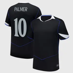 Men’s CFC Palmer 10 Black T-Shirt, CHE Soccer Replica Shirt