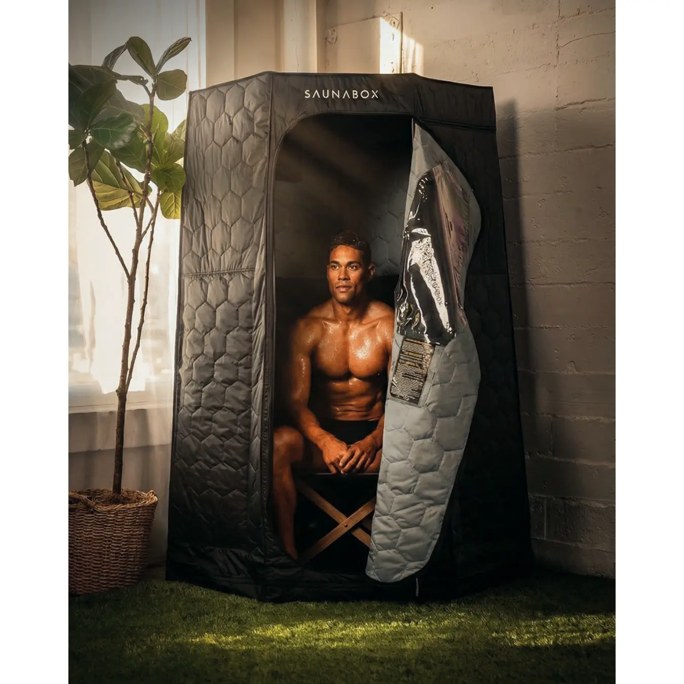 SaunaBox® Pulse PRO: Infrared Sauna with Red-light Therapy