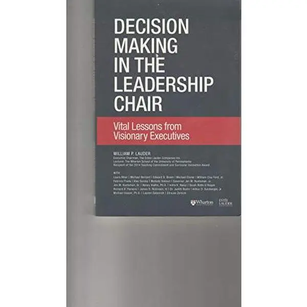 USED Book - Decision Making in the Leadership Chair by William P. Lauder (Paperback) - english