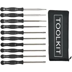 Pack of 10 Carburetor Adjustment Tool Screwdriver Kit for Most 2-Cycle Small Engine Trimmers Chainsaws and Leaf Blowers