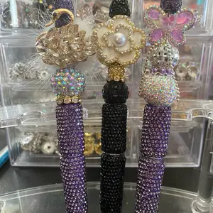Bundle Rhinestone Beaded Pens 3 for $30