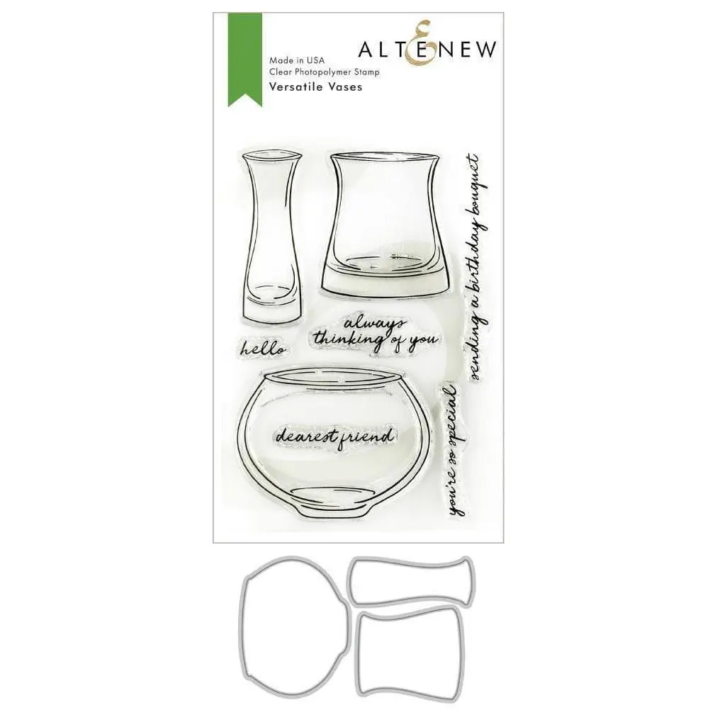 Versatile Vases Stamp & Die Bundle