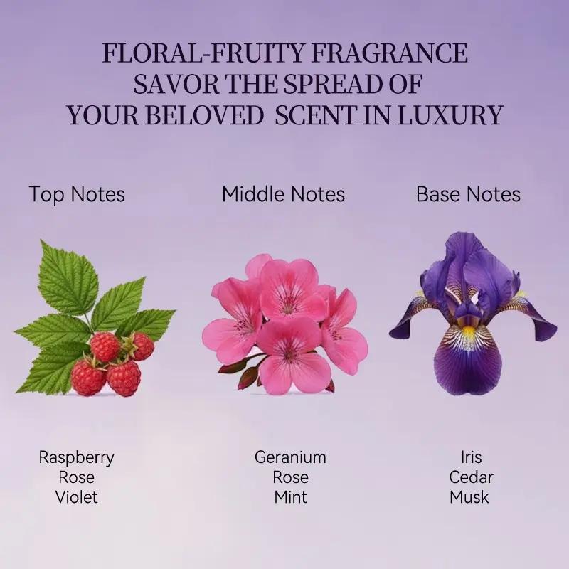 Deold  Perfume Spray -   50 milliliters - Naturally long-lasting fragrance, charming personality scent, designed especially for women for birthdays and Mother's Day.
