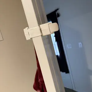 HugLock - For Interior Doors Only, DOES NOT work on exterior doors - The Snap-On Door Lock Kids Can't Reach or Defeat - No Tools or Adhesives Required - Works With Door Knob, Lever or Handle - Childproof Safety Locks are Toddler, Baby and Child Proof