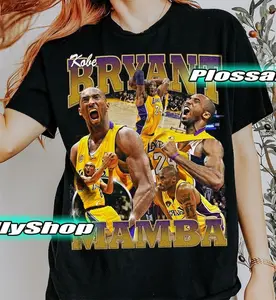 [Sale off up to 50%] Limited Kobe Bryant Shirt, Vintage Y2K T-shirt - Gift For Fan Graphic Tee, Gift For Woman and Man Unisex T-Shirt, Graphic Streetwear T-shirt