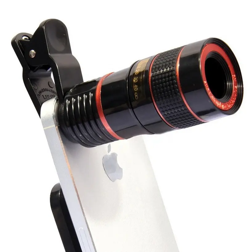 Universal Telephoto Optical Mobile Phone Lens - High-Definition Focusing, Large Light Transmission, High Color Accuracy Smartphone Accessory with Cleaning Cloth for Beginners, Multiple Phones, HD Image Results