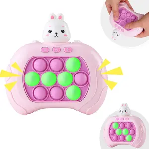 Children Early Education Intelligent Push Game Machine, Press Kill Mouse Pioneer, Cute Anti-Stress Hamster Toy Kawaii Squishies, Stress Relief Gadgets (no Battery Included)