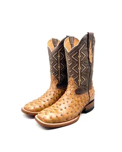 Cowboy Boot Ostrich Orix
