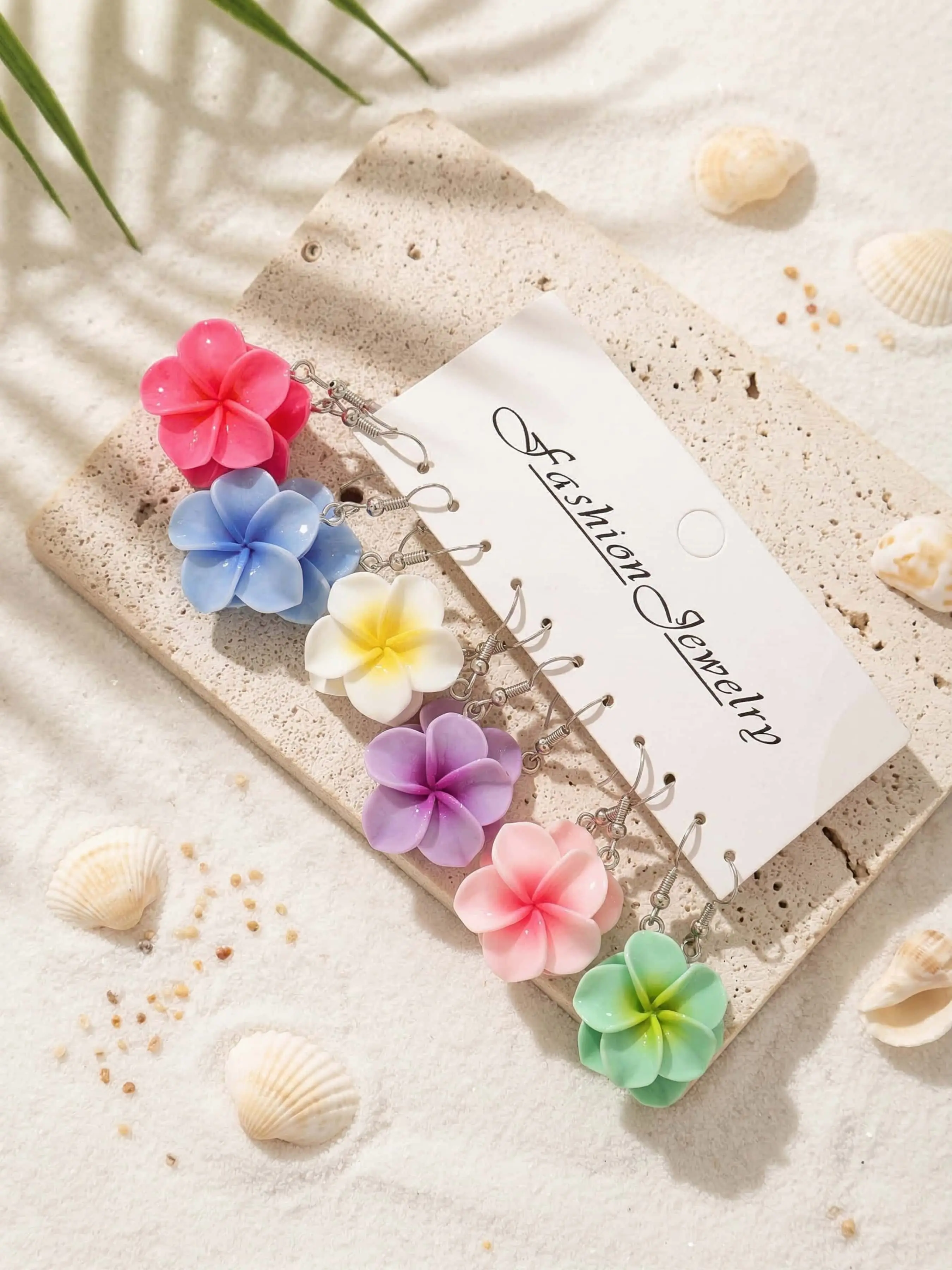 Women's Fashion Flower Earrings Set, Holiday Earrings, 12pcs Vibrant Elegant Jewelry Accessories, Perfect Gift for Women & Girls, Ideal for Daily Wear, Earrings Stack Set, Earring Stacks, Earring Stacking Set