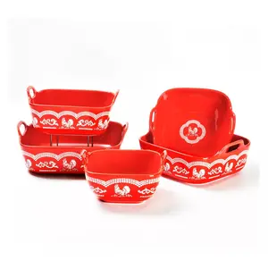 Temp-tations Doodle Doo Nostalgic 5-Piece Bakeware Set