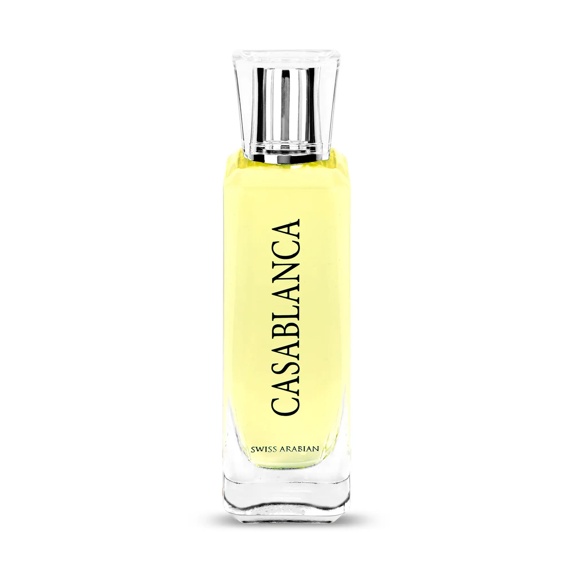 Swiss Arabian Casablanca Fruity Woody Amber Scent, Eau de Parfum Warm Sweet Fragrance,  Long-Lasting Perfume for women and men 3.8 oz