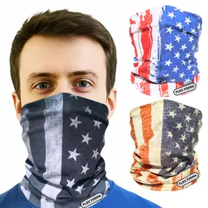 3Pack Multipurpose Neck Gaiters (Patriotic)