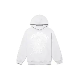 Sp5der Unisex OG Web Hoodie Heather Grey, from StockX