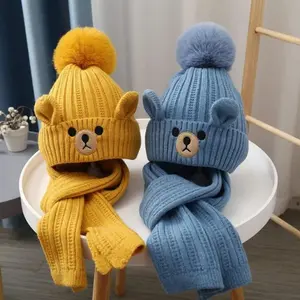 Winter Hat and Scarf Set