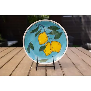 Lemon Sky Dinner Plate