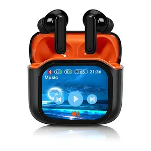 KEAI BY16 Bluetooth 5.4 Earphones LED Touch Display High Fidelity Wireless Earbuds | Suitable for Office, Audio Calls, Study and Sports | Built-in Microphon | Waterproof Headphones