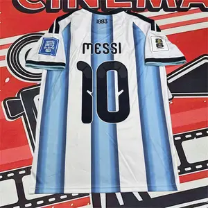 2026 World Cup Argentina National Team Mess 10 Short Sleeve Soccer Jersey