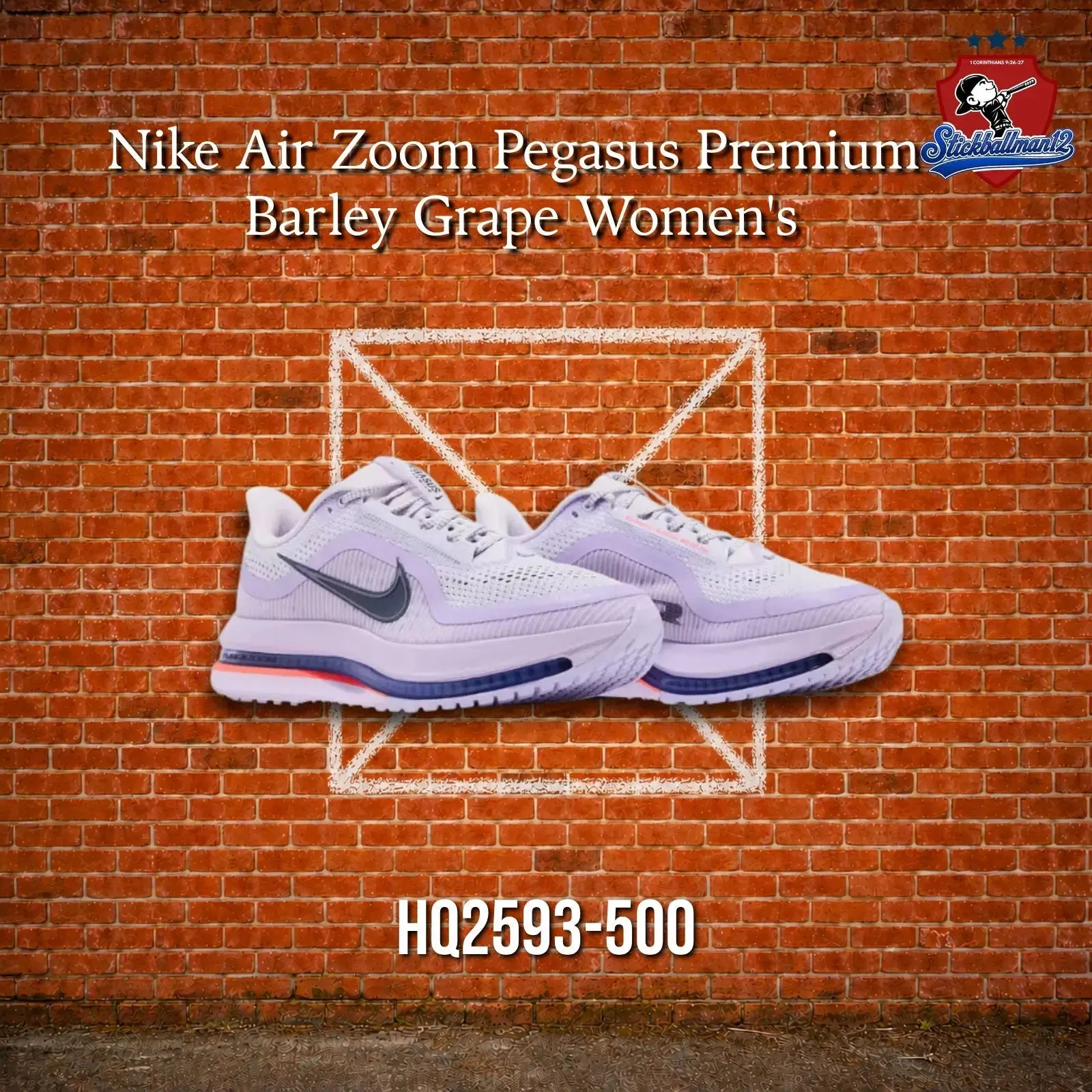 Women's Nike Air Zoom Pegasus Premium Casual Trainers - Barley Grape, Casual Wear, Trainer Look (HQ2593-500)
