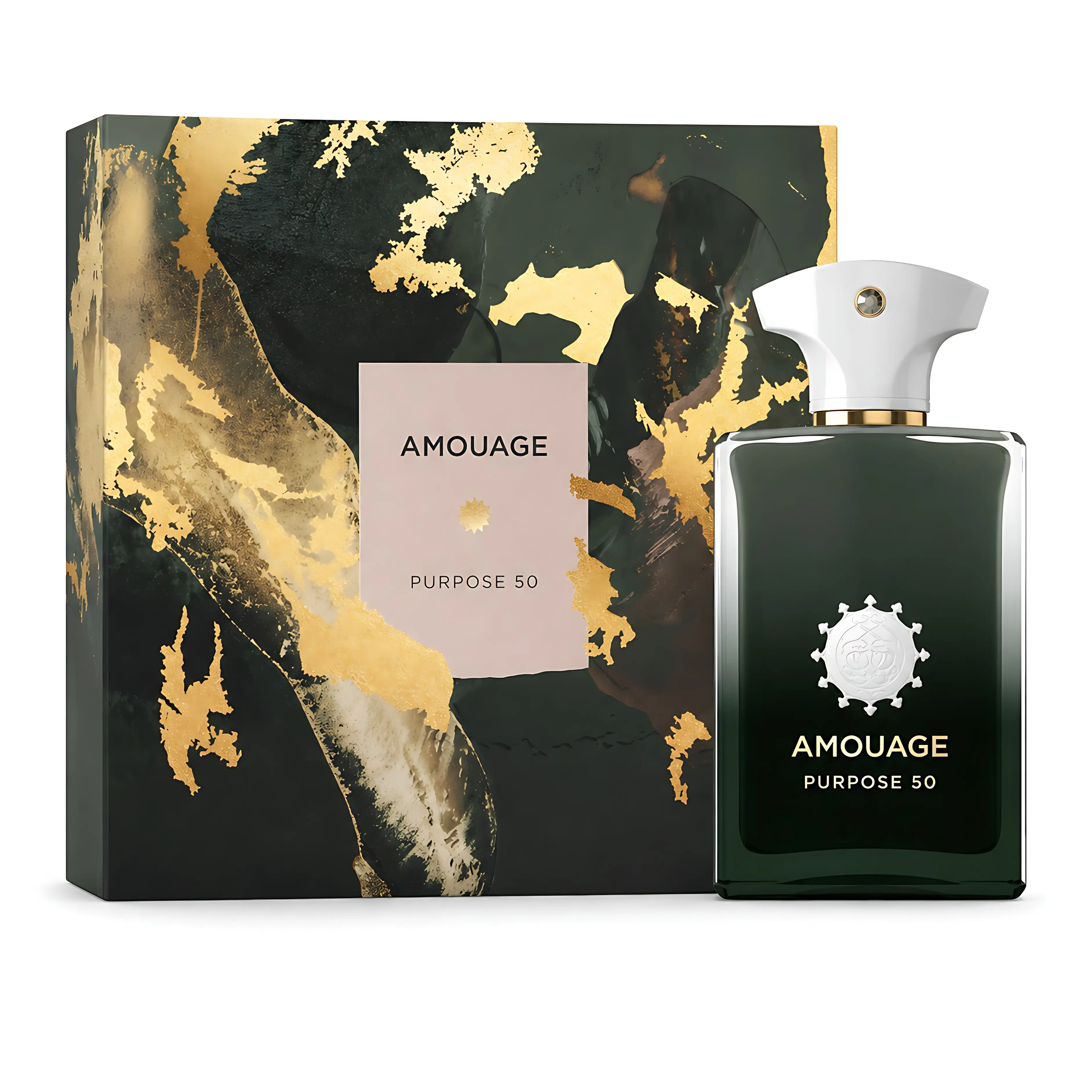 Amouage Purpose 50 For Men's 3.4 Oz, Woody | Spicy