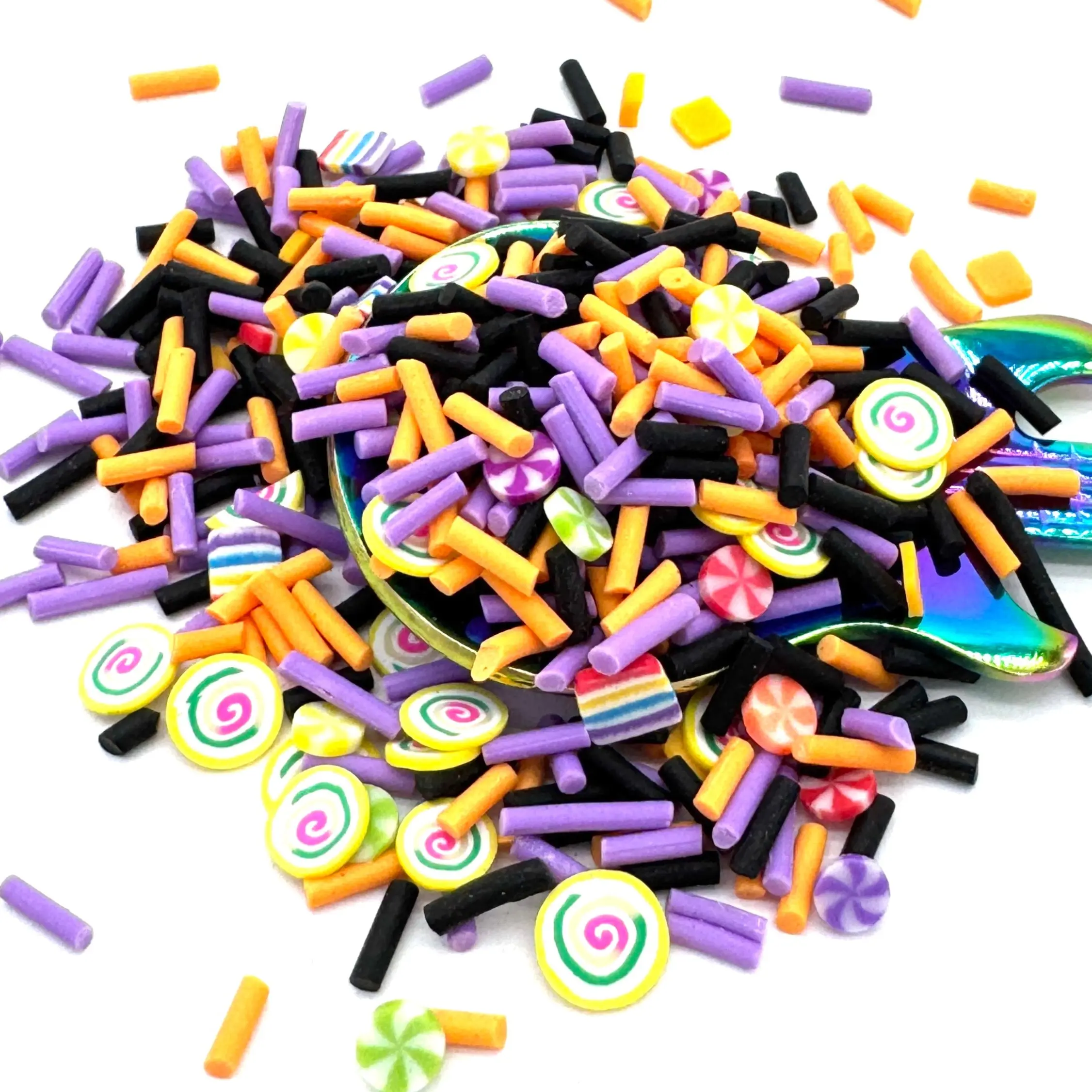 Halloween Candy & Sprinkles Polymer Clay Pieces
