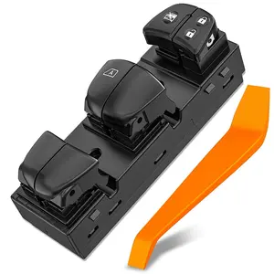 Nilight Power Master Window Switch Compatible with 2013 2014 2015 2016 2017 2018 Nissan Altima 2014-2017 Nissan Rogue Front Left Driver Side Windows Control Switches Replacement Set