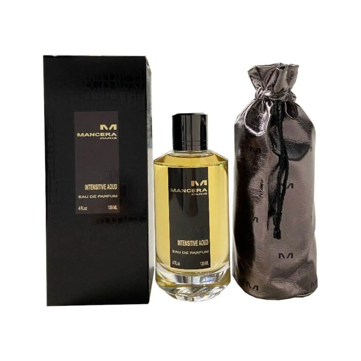 Mancera Black Intensive Aoud EDP Perfume Spray - Women's Fragrance with Bergamot Scent Blend, 4 fl oz, Brand New In Box, Modern Women's Fragrance
