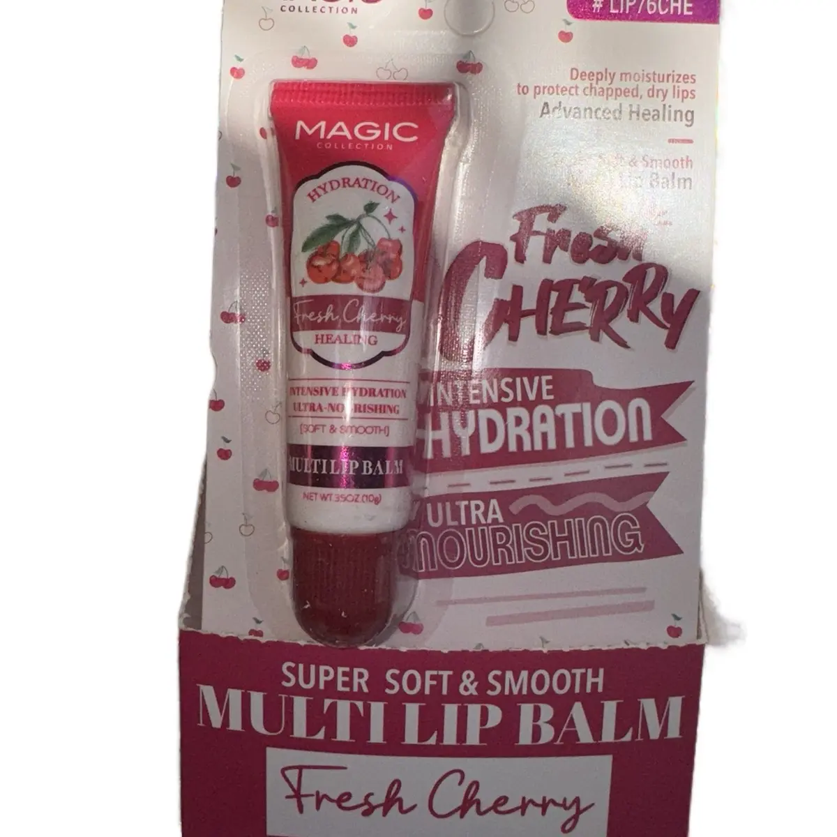 Fresh Cherry Lip Hydration / lip balm care Gloss Lipgloss Moisture Smooth Moisturizer Hydrating Cosmetic Glossy Lip Care Moisturizing Hydrate Makeup Lipstick lip product everyday glass moisturize