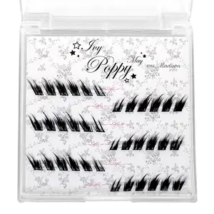 'madison' fox eye winged lash clusters