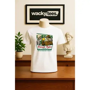 Private Gomer Pyles Jelly Doughnuts Full Metal Jacket  80s White Graphic Tee Shirt