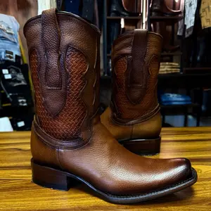 Bota Vaquera Premium - Estilo Dubai de cierre