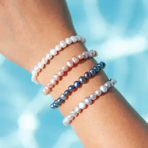 Crown Pearl Bracelet