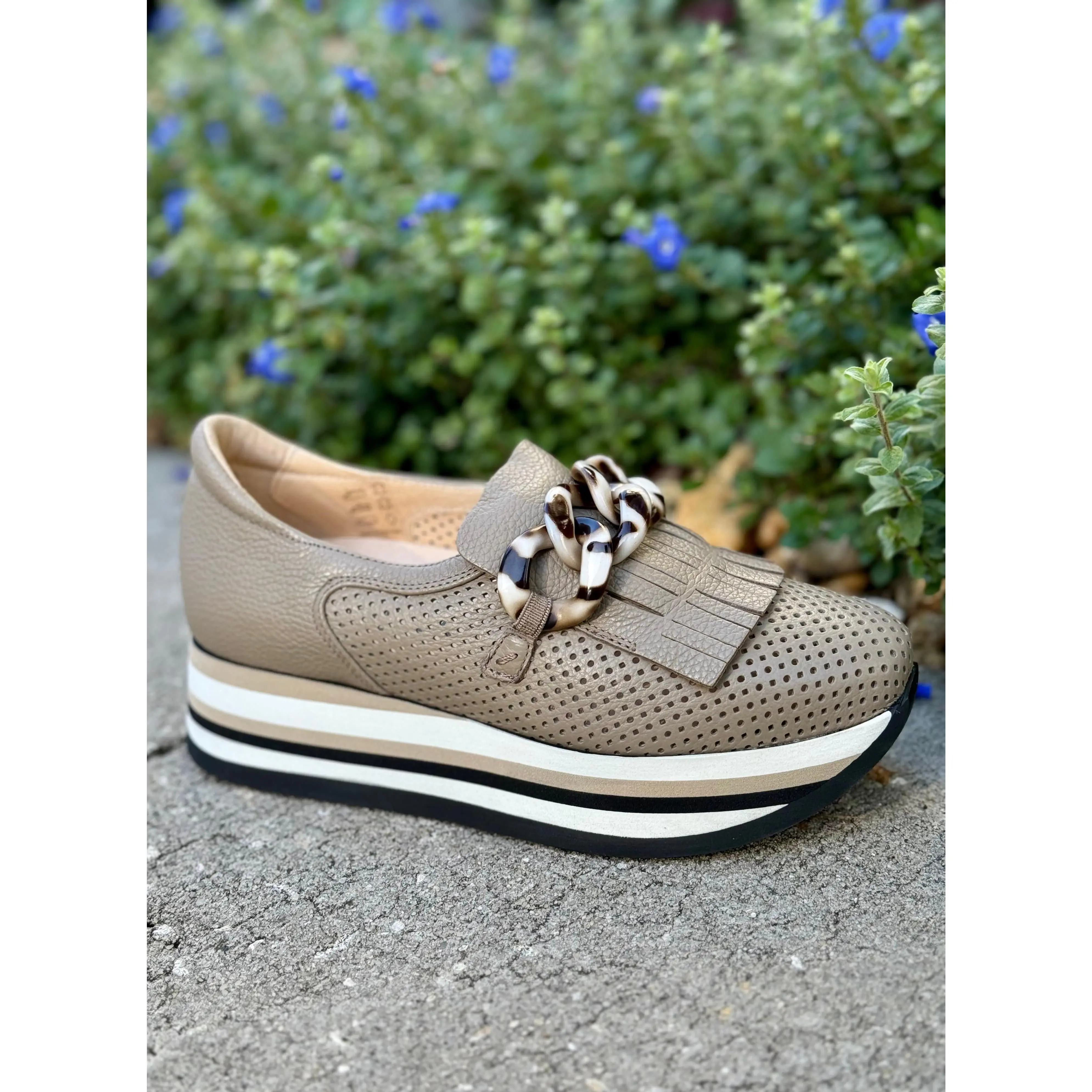 Softwaves CADIE Taupe Leather _ FINAL SALE