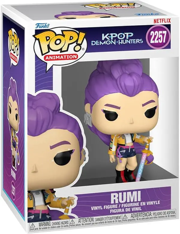 Funko POP! Anime: KPop Demon Hunters - Rumi (KPDH)  [COLLECTIBLES] Vinyl figurine/statue, Collectible