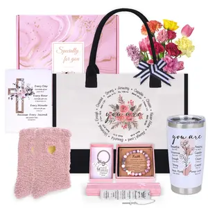 Christian Gifts for Women Faith Inspirational Religious Gifts for Women Catholic Spiritual Gifts Christmas Birthday Baptism Encouragement Gift Basket for Women Mom Wife Grandma Sister Best Friends