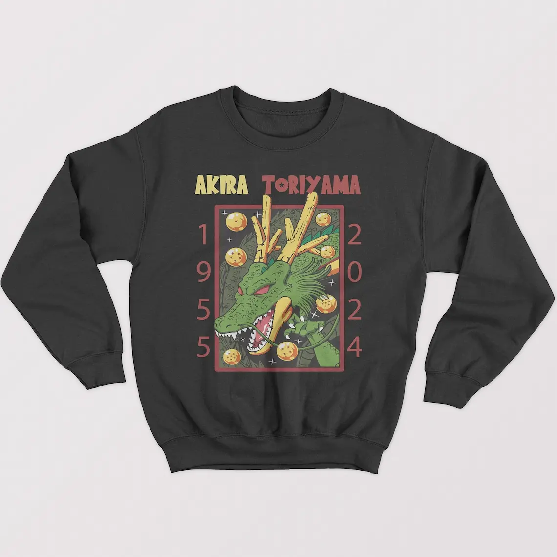 Akira Toriyama Shirt, Akira Toriyama 1955 to 2024 shirt, Akira Toriyama shirt, Akira Toriyama rip Sweatshirt