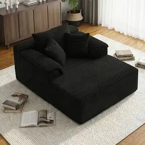 Convertible Boneless Sectional Couch Bed, No Assembly Required, Deep Cushioning Frame, Free Recliner Design, Upholstered Classic Modern Space-Saving Indoor Furniture, Couches for Living Room, Affordable Luxury for Living & Guest Rooms