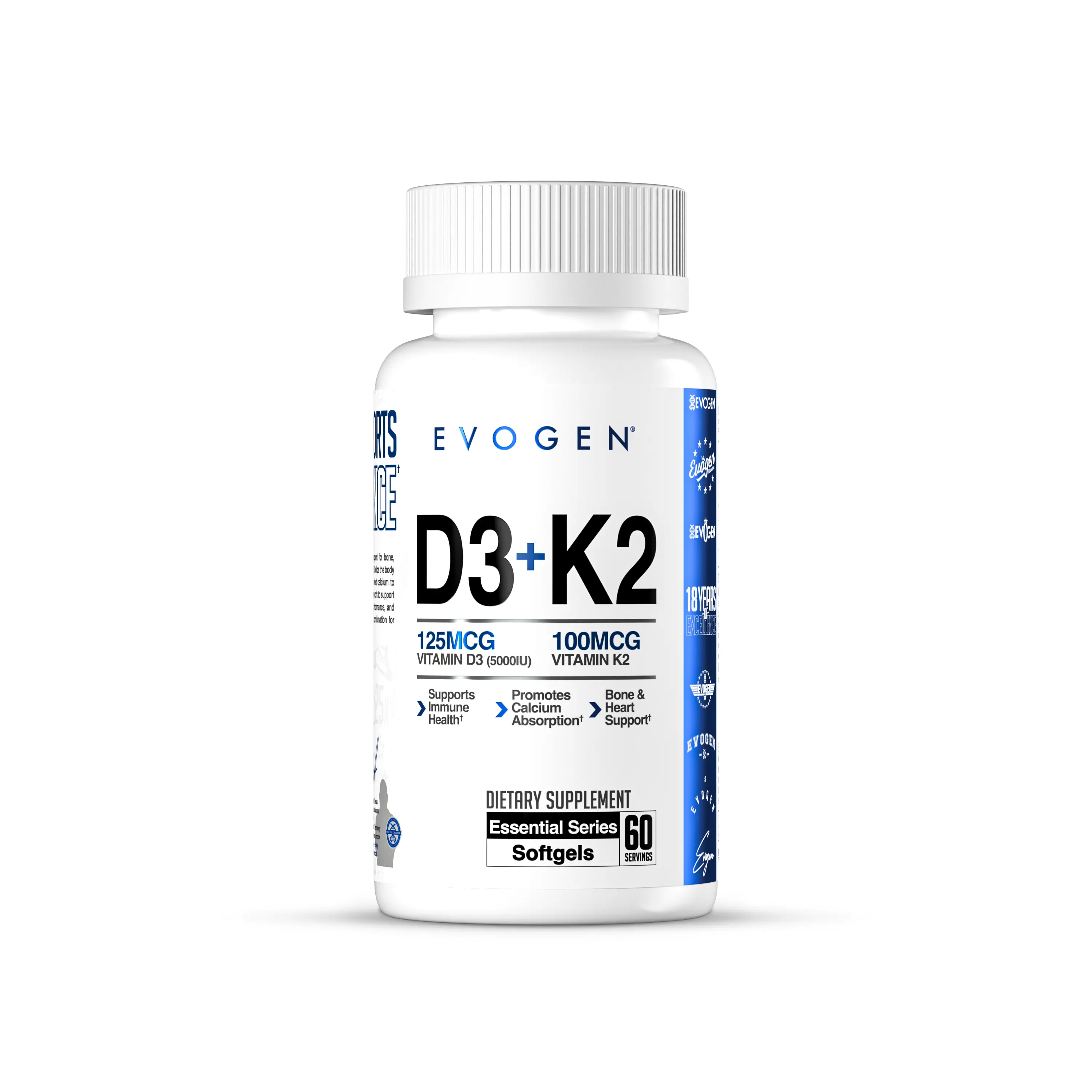 Vitamin D3 + K2