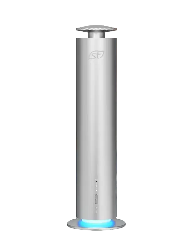 120 ml Portable Diffuser - Waterless Rechargeable Cold-Air Diffuser with Touch Button Bluetooth & Remote Control